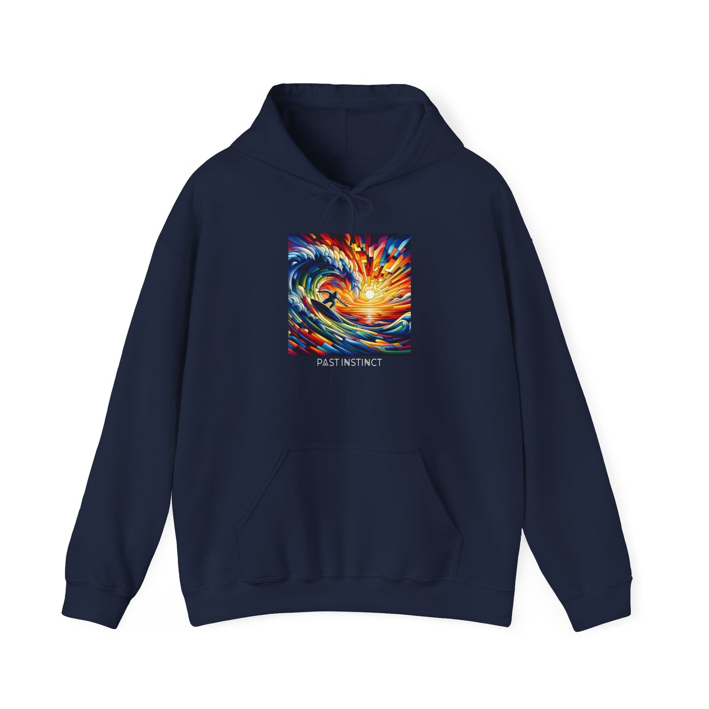 Dark Cubic Swell - Hoodie