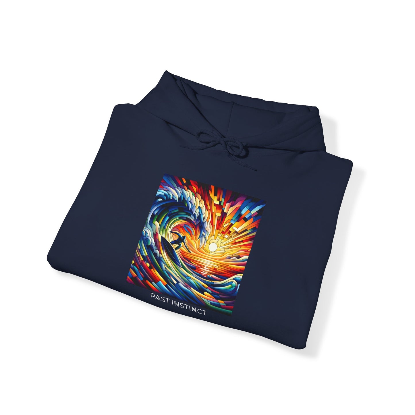 Dark Cubic Swell - Hoodie