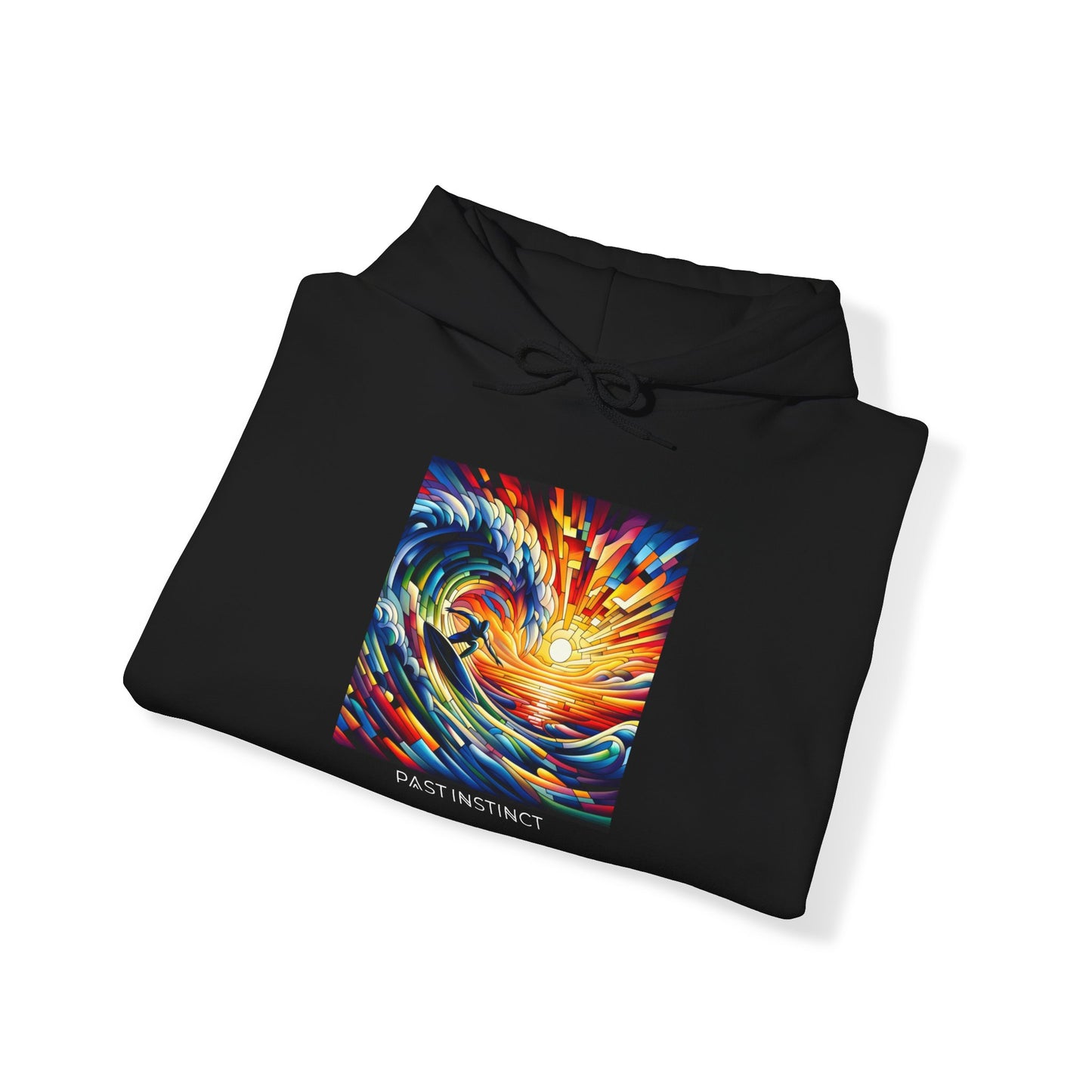 Dark Cubic Swell - Hoodie