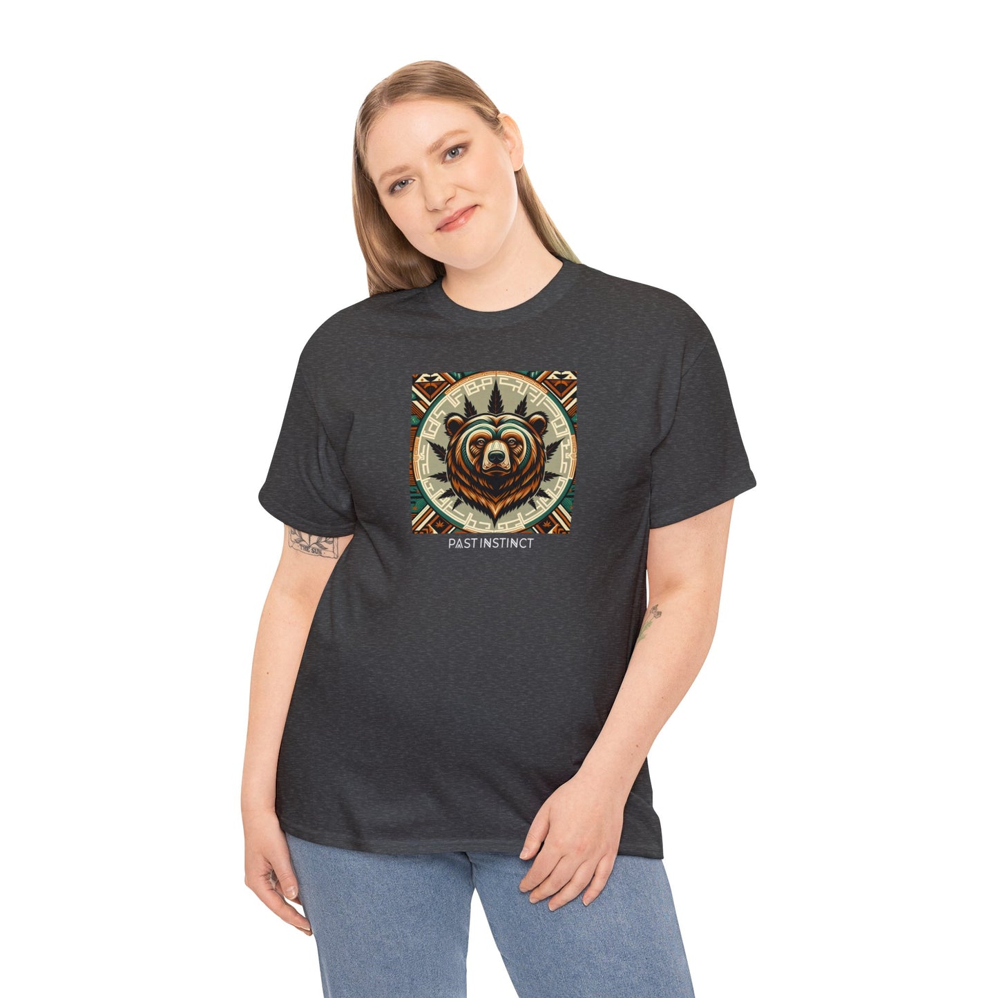 Native "Bearabise" Bear - Dark Tee