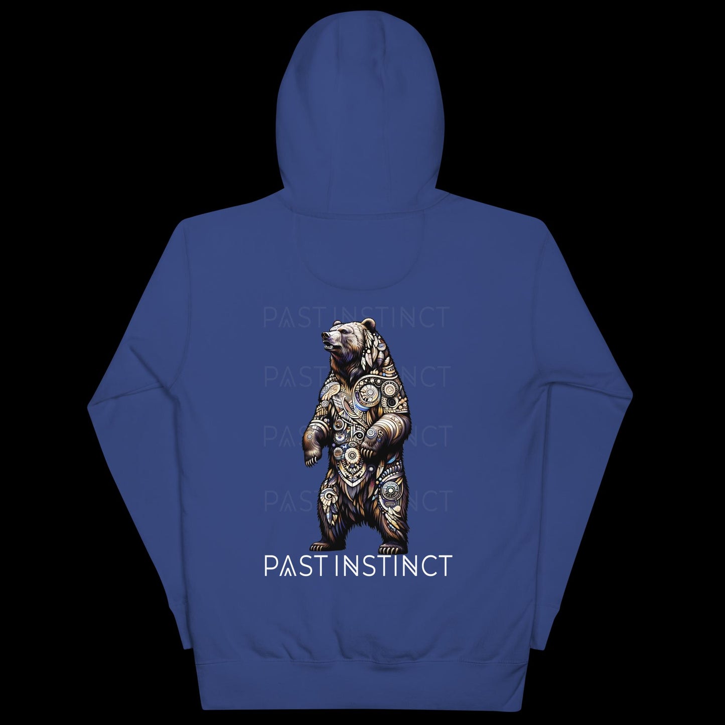 Native American Bear Dark - Hoodie