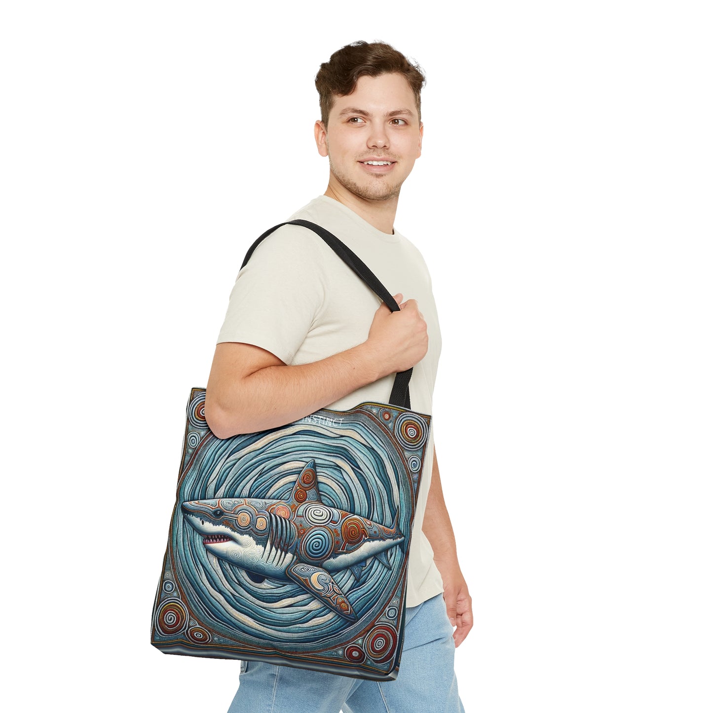 Aboriginal Shark - Tote Bag