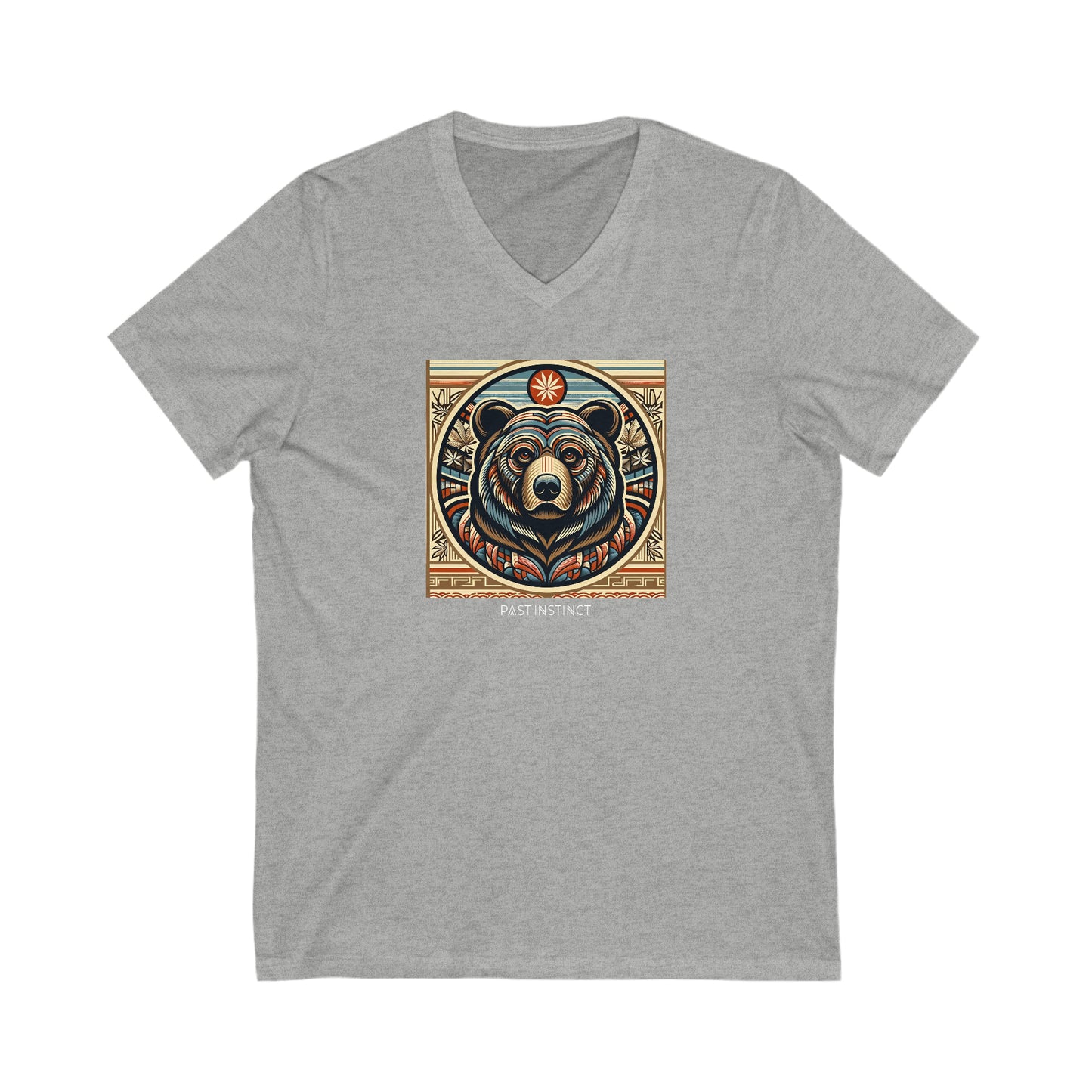 women's "Aurora Guardian" Bear - Dark Tee