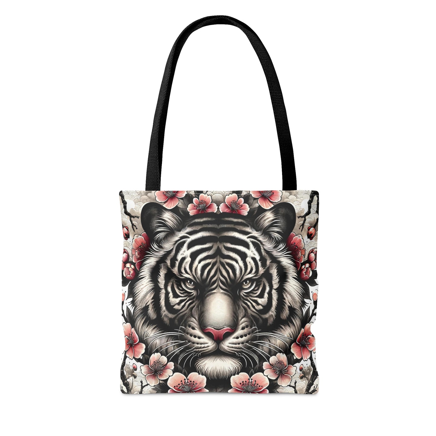 Japanese White Tiger - Tote Bag