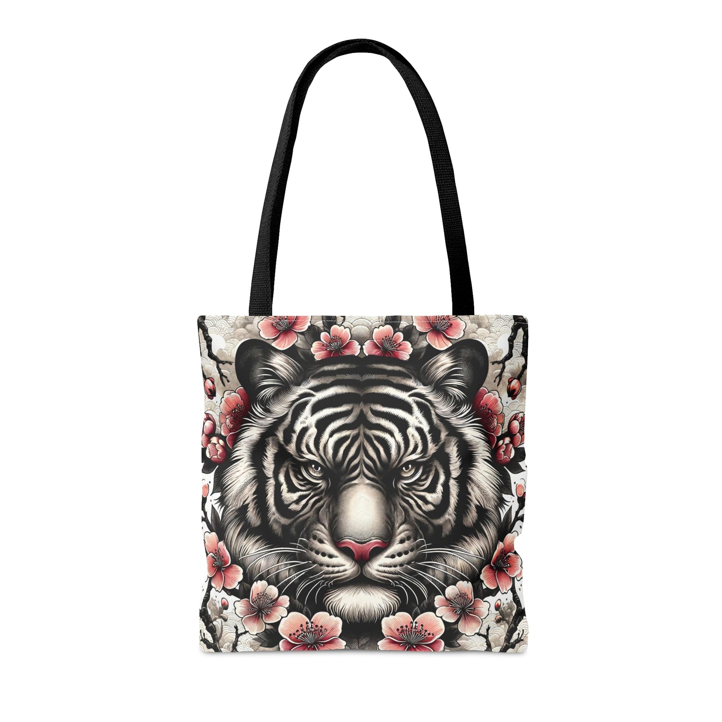 Japanese White Tiger - Tote Bag