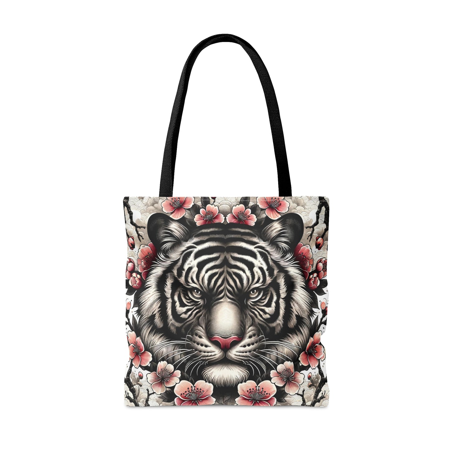 Japanese White Tiger - Tote Bag