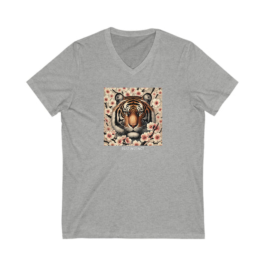 Womens Japanese Crouching Tiger - Dark Tee