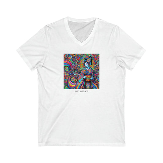 Womens Psychedelic Geisha - Tee