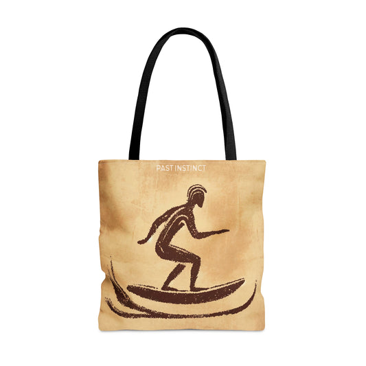 Cave Art Surfer - Tote Bag