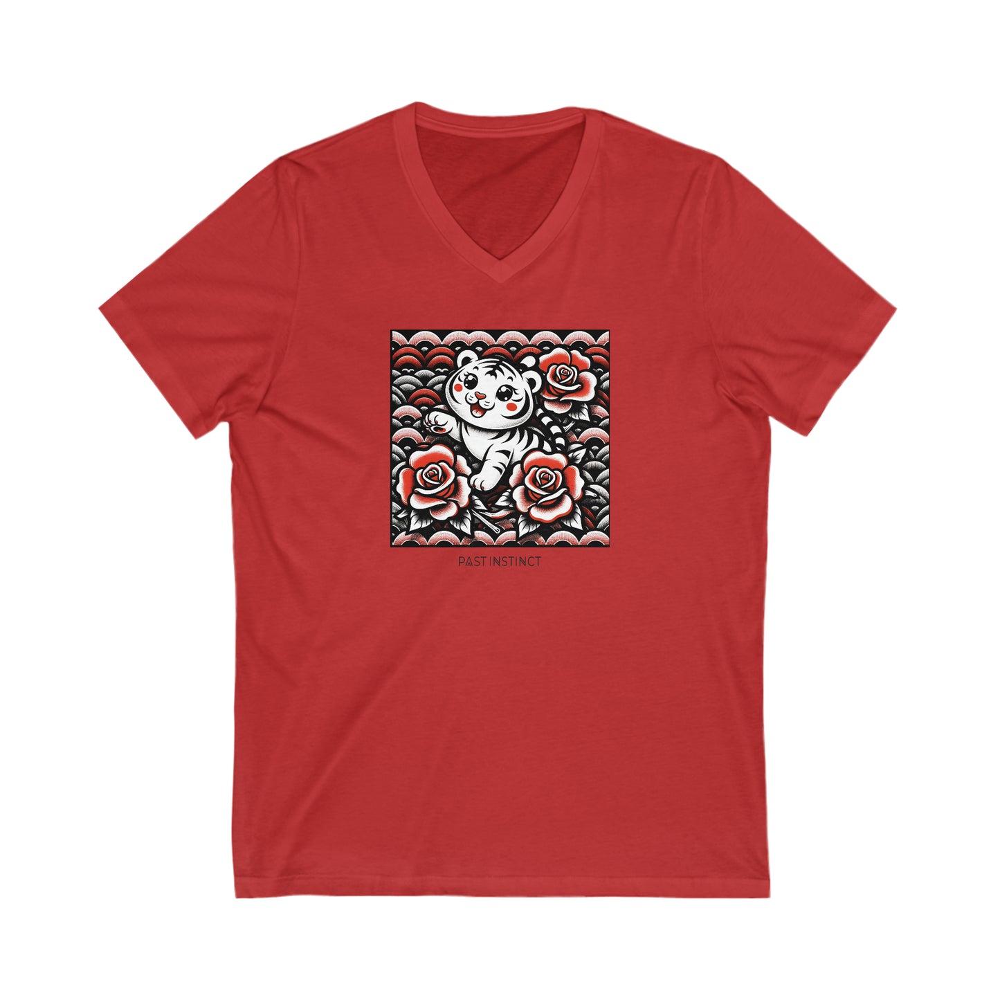 Womens Japanese "Rosy Cub" Tigress - Tee