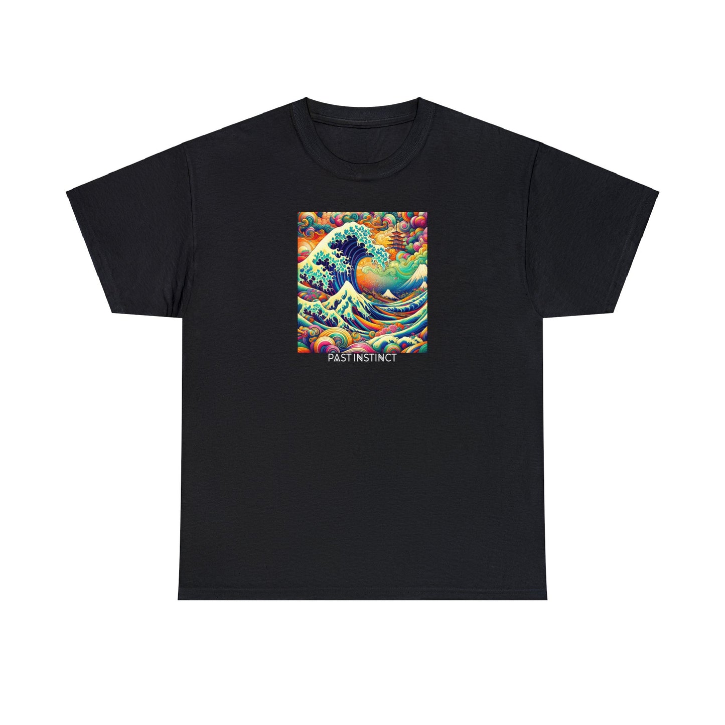 Japanese "The Psychedelic Wave" - Dark Tee