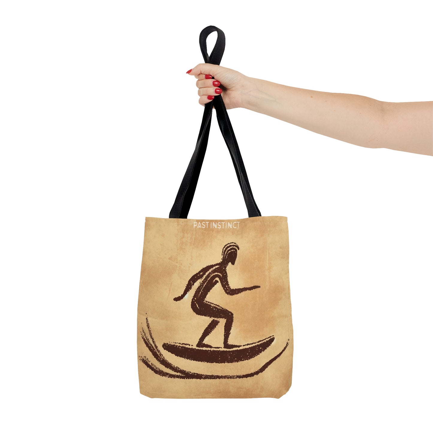 Cave Art Surfer - Tote Bag