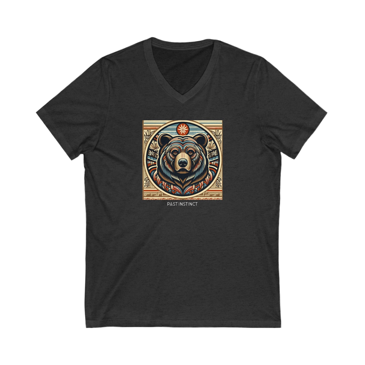 women's "Aurora Guardian" Bear - Dark Tee