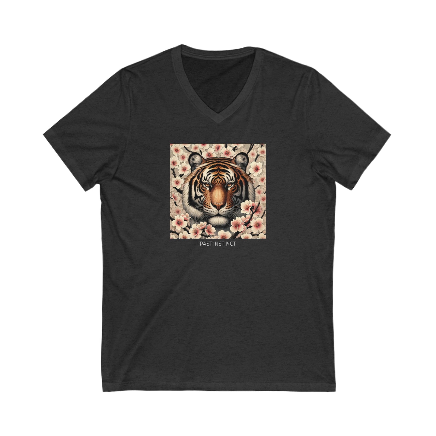 Womens Japanese Crouching Tiger - Dark Tee