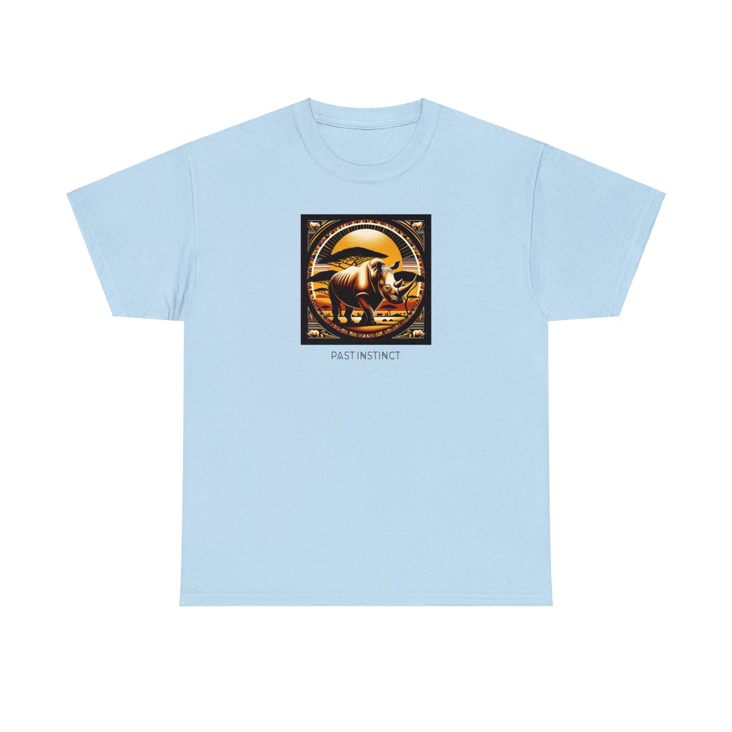 African "Sunset Majesty" white Rhino - Tee