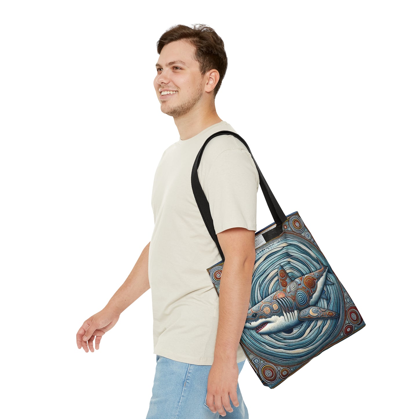 Aboriginal Shark - Tote Bag