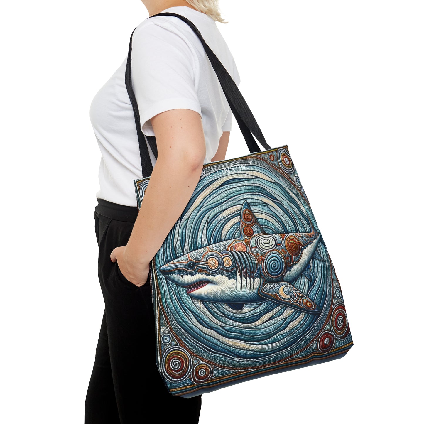 Aboriginal Shark - Tote Bag