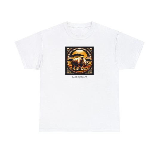 African "Sunset Majesty" white Rhino - Tee