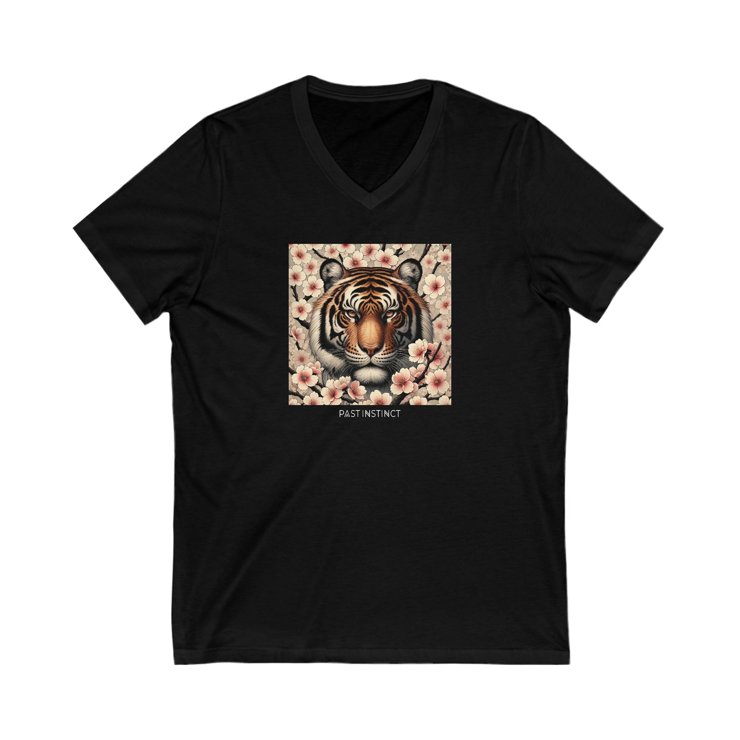 Womens Japanese Crouching Tiger - Dark Tee