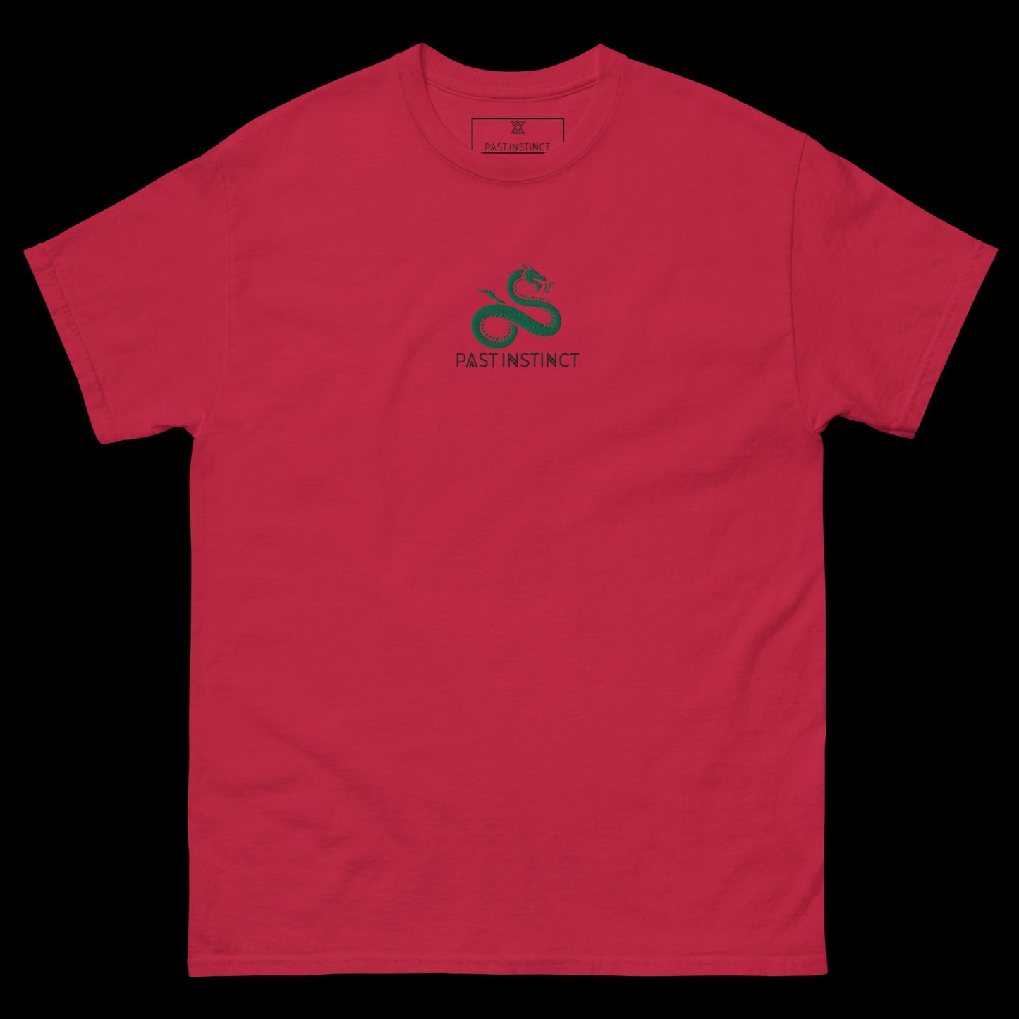 Japanese Green Serpent (Front embroidery) - tee