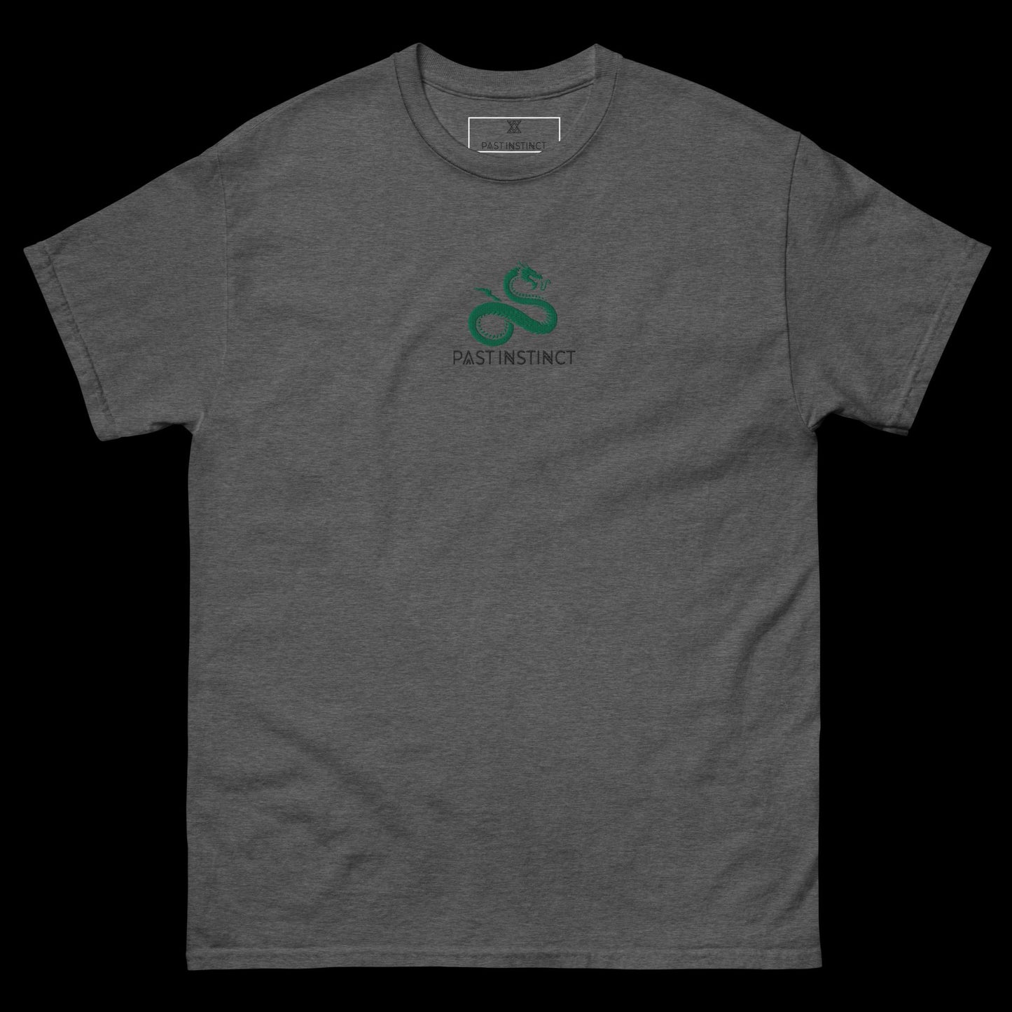 Japanese Green Serpent (Front embroidery) - tee