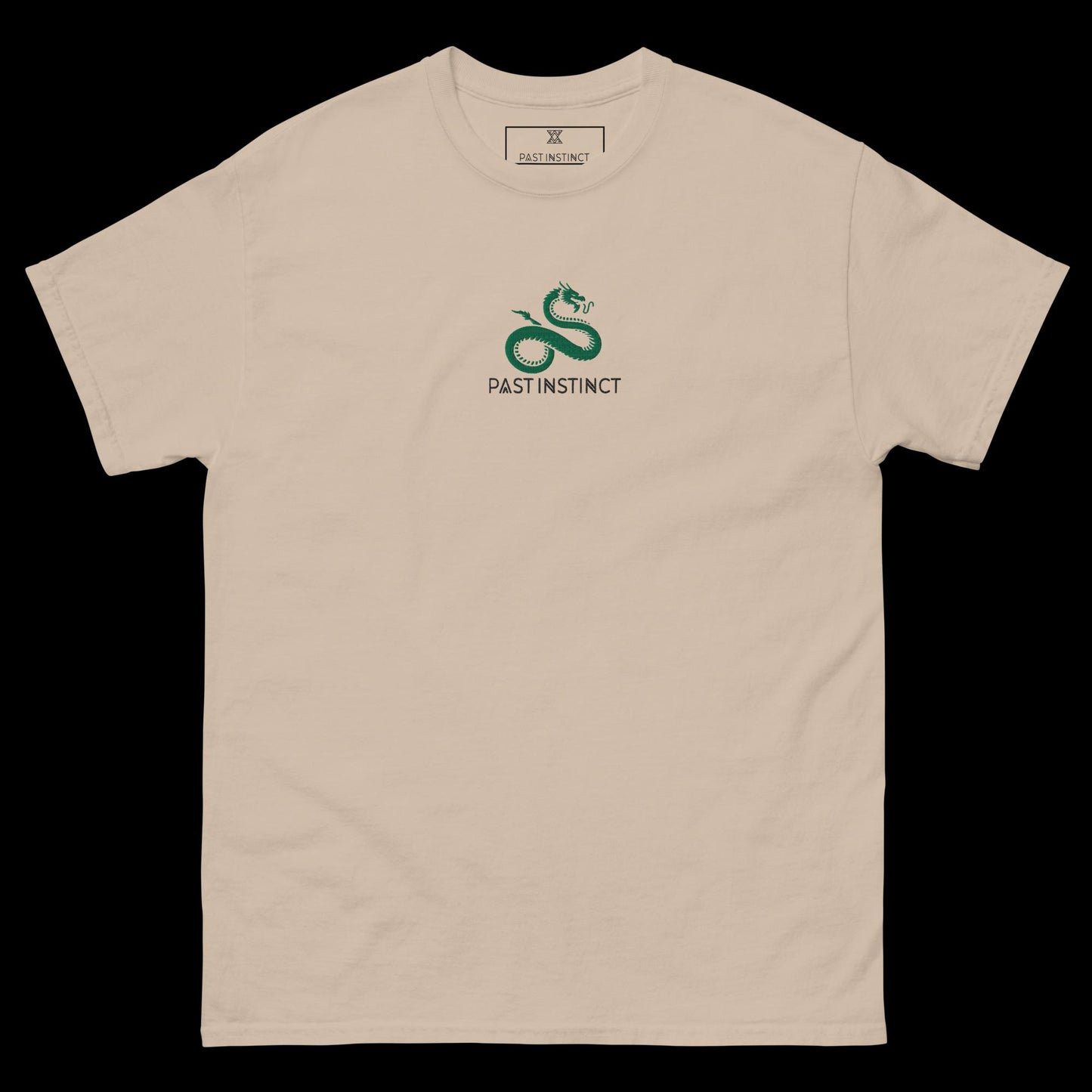 Japanese Green Serpent (Front embroidery) - tee