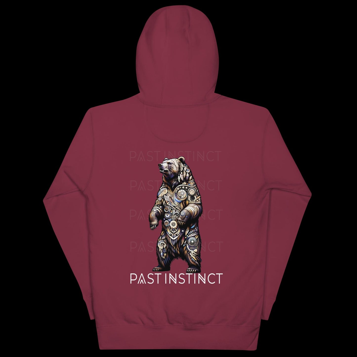 Native American Bear Dark - Hoodie