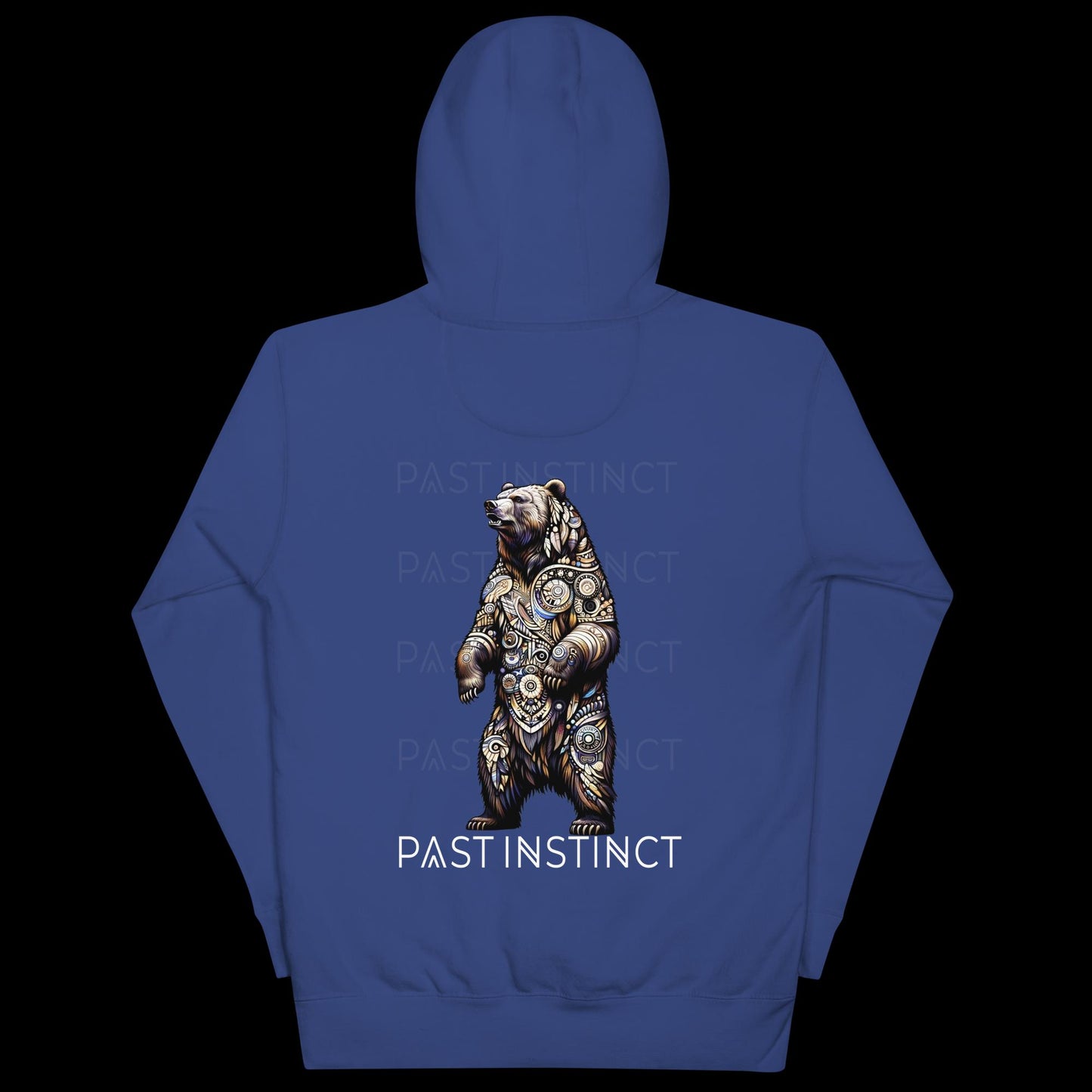 Native American Bear Dark - Hoodie